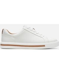 Clarks - Un Maui Leather Trainers - Lyst