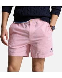 Polo Ralph Lauren - Seersucker-Shorts Polo Prepster - Lyst