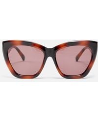 Le Specs - Vamos Oversized Sunglasses - Lyst