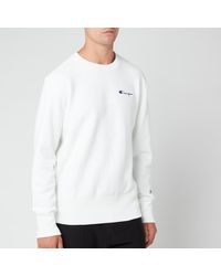 mens white champion sweatshirt