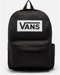 Vans - Old Skool Boxed Logo-printed Canvas Backpack - Lyst