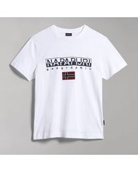 Napapijri - Ayas Logo-print Cotton-jersey T-shirt - Lyst