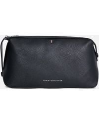 Tommy Hilfiger - Central Faux Leather Wash Bag - Lyst