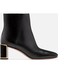 Kate Spade - Merritt Leather Heeled Boots - Lyst