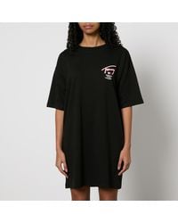 Tommy Hilfiger - Street Signature Cotton-jersey T-shirt Dress - Lyst