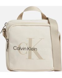 Calvin Klein Sport Essentials Canvas Camera Bag - Natural