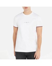 Tommy Hilfiger - Tommy Logo Cotton-jersey T-shirt - Lyst
