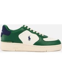 Polo Ralph Lauren - Master Leather Court Trainers - Lyst