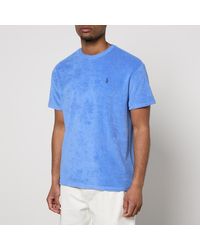 Polo Ralph Lauren - Cotton-blend Terry T-shirt - Lyst