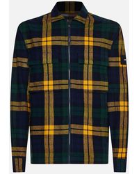 Tommy Hilfiger - Blackwatch Cotton-blend Flannel Shirt Jacket - Lyst