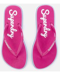 superdry womens flip flops