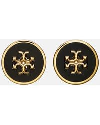 Tory Burch - Kira Enamel Circle-stud Earring - Lyst