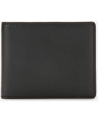 BOSS by HUGO BOSS Leather Arezzo Bifold Wallet in Black for Men | Lyst