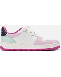 Kate Spade - New York Bolt Leather Trainers - Lyst