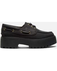 Timberland - Stone Street-Eye Platform Boat Shoes - Lyst