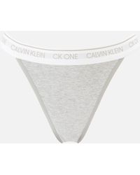 Calvin Klein - Brazilian Briefs Grey - Lyst