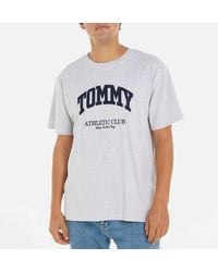 Tommy Hilfiger - Athletic Club Cotton-jersey T-shirt - Lyst