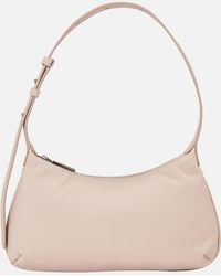 Calvin Klein - Soft Faux Leather Shoulder Bag - Lyst