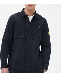 Barbour - Cadwell Shell Overshirt - Lyst