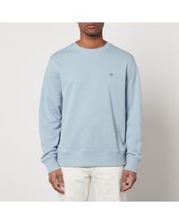 GANT - Shield Cotton-Blend Logo Sweatshirt - Lyst
