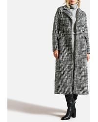 Ted Baker - Lio Double Breasted Wool-blend Coat - Lyst