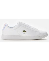 Lacoste Carnaby Evo 0722 1 Leather Cupsole Trainers - White