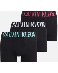 Calvin Klein - Intense Power 3-pack Stretch Cotton Trunks - Lyst
