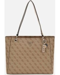 Guess - Noelle Faux Leather Tote Bag - Lyst