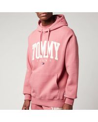 Tommy Hilfiger Collegiate Pullover Hoodie - Pink