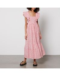 SZ Blockprints - Charlotte Cotton Maxi Dress - Lyst