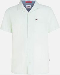 Tommy Hilfiger - Classic Camp Cotton And Linen-blend Shirt - Lyst
