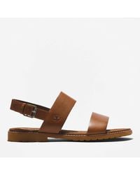 Timberland - Chicago Riverside Leather and Textile-Blend Sandals - Lyst