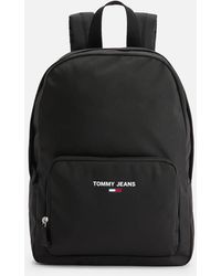 Tommy Hilfiger Essential Logo Backpack - Black