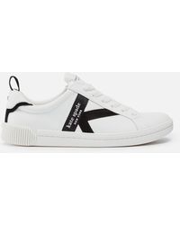 Kate Spade - New York Signature Leather Trainers - Lyst