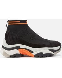 ash addict trainers black