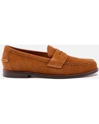 Polo Ralph Lauren - Alston Suede Penny Loafers - Lyst