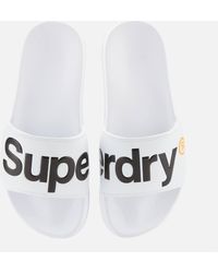superdry flip flops mens