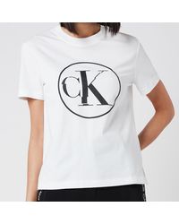 Calvin Klein T-shirts for Women - Up to 62% off at Lyst.com.au
