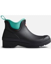 HUNTER - Play Neoprene And Rubber Chelsea Boots - Lyst