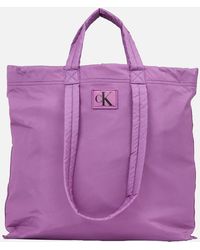 Calvin Klein - Reversible Nylon Tote Bag - Lyst