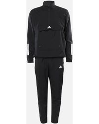 silk adidas tracksuit