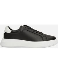 Calvin Klein - Leather Chunky Sole Trainers - Lyst
