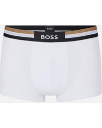 BOSS - Motion Cotton-Blend Jersey Boxer Briefs - Lyst