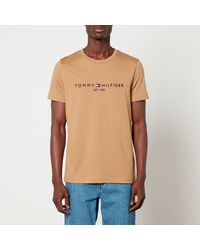 Tommy Hilfiger - Tommy Logo Cotton T-Shirt - Lyst