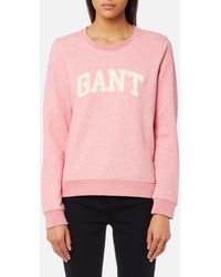 gant sweatshirt womens