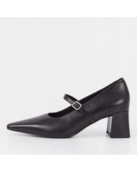 Vagabond Shoemakers - Altea Leather Mary-jane Heels - Lyst
