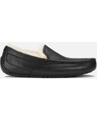 ugg black ascot slippers