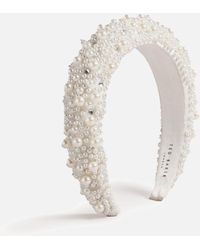 Ted Baker Pearlen Pearl Crystal Headband - White