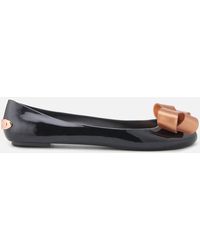 ted baker flats with bow