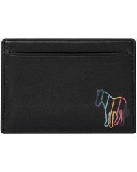 PS by Paul Smith - Zebra Leather Cardholder - Lyst